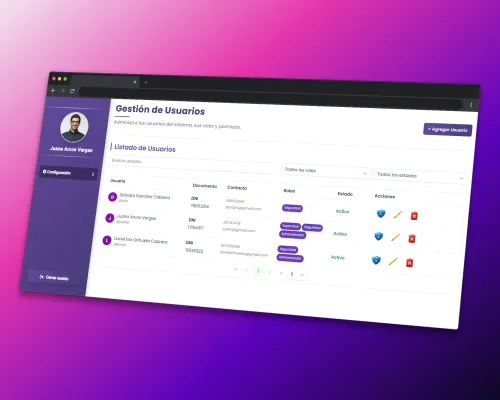 Sistema de Autenticación y Autorización